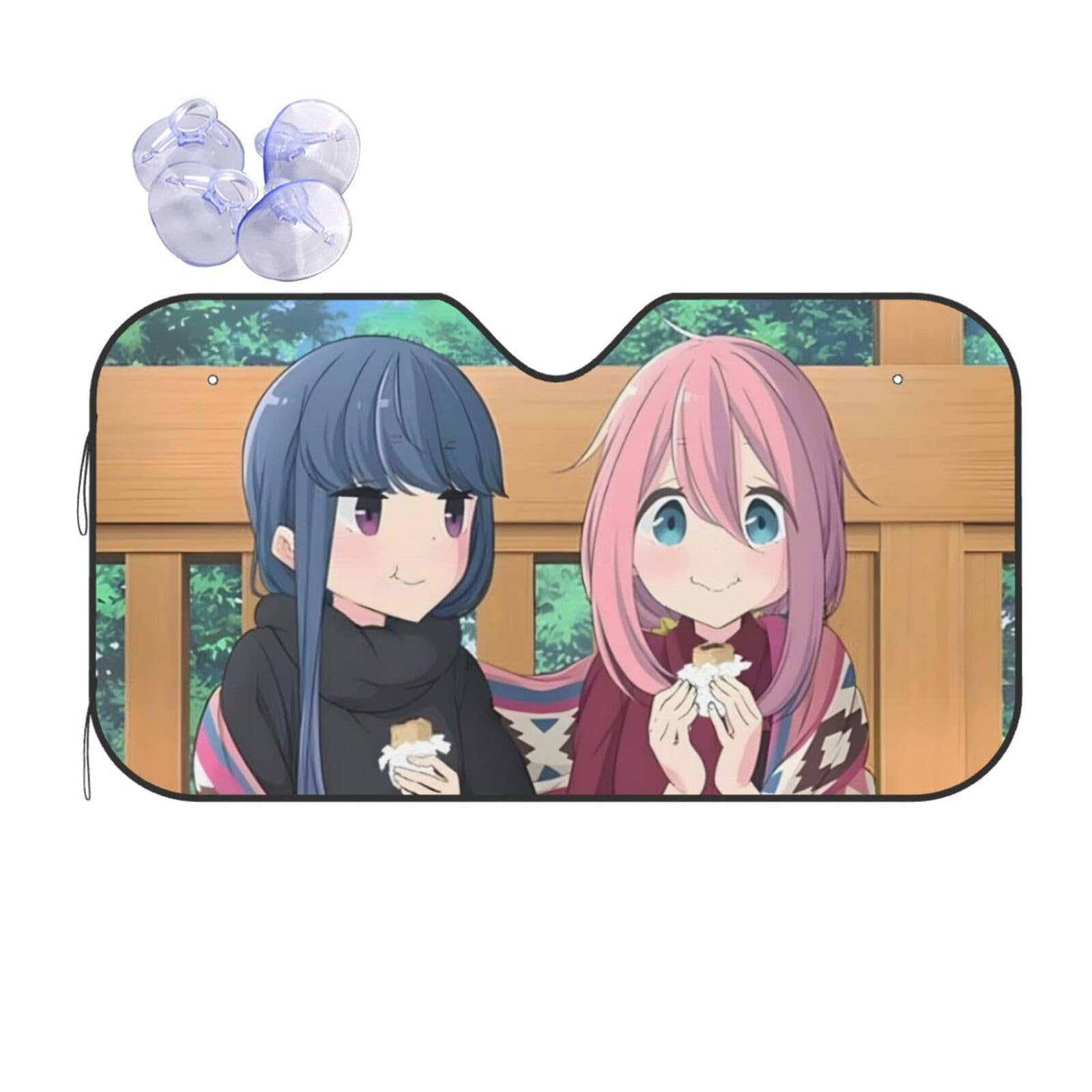 ゆるキャン△ サンシェード Amazon | ゆるキャン△ サンシェード 車 フロント フロント